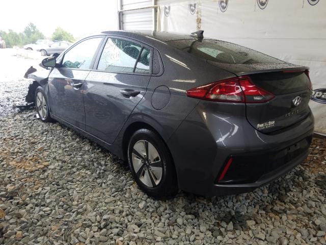 2017 HYUNDAI IONIQ BLUE KMHC65LC9HU044965