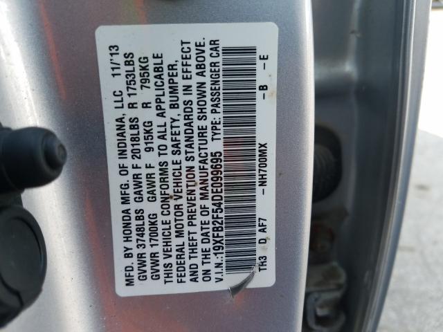 2013 HONDA CIVIC LX 19XFB2F54DE099695