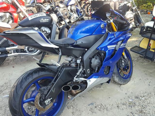 2017 YAMAHA R6 JYARJ28E4HA000214