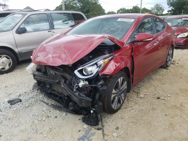 2016 HYUNDAI ELANTRA KMHDH4AE5GU647567