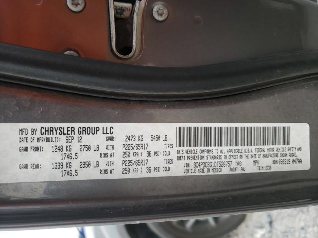 2013 DODGE JOURNEY SX 3C4PDCBG1DT526757