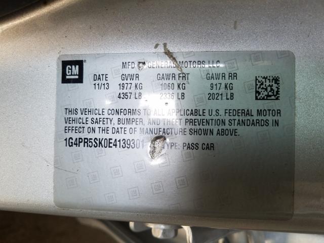 2014 BUICK VERANO CON 1G4PR5SK0E4139301
