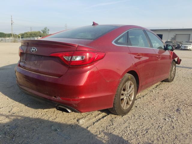 2015 HYUNDAI SONATA SE 5NPE24AF2FH221475