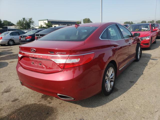 2014 HYUNDAI AZERA GLS KMHFH4JG7EA365326