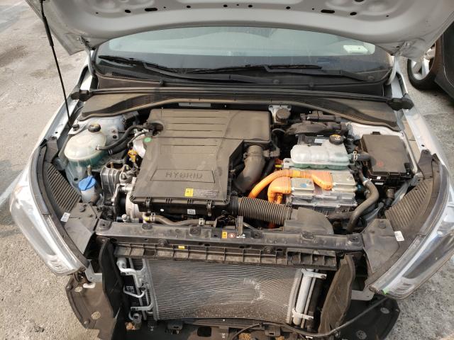 2019 HYUNDAI IONIQ BLUE KMHC65LCXKU139798