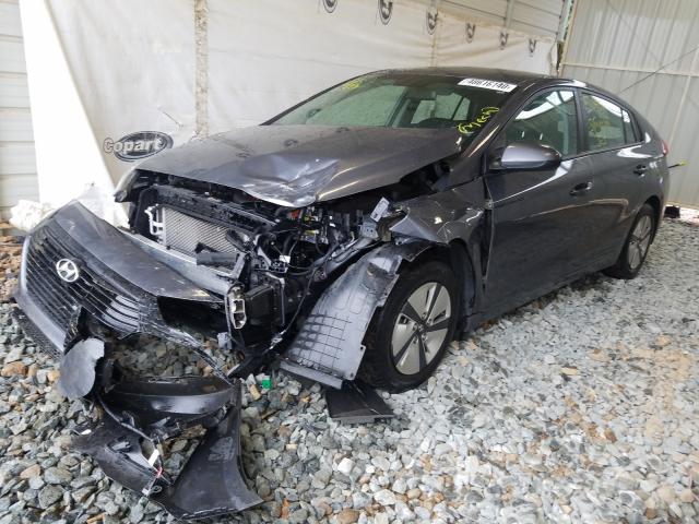 2017 HYUNDAI IONIQ BLUE KMHC65LC9HU044965