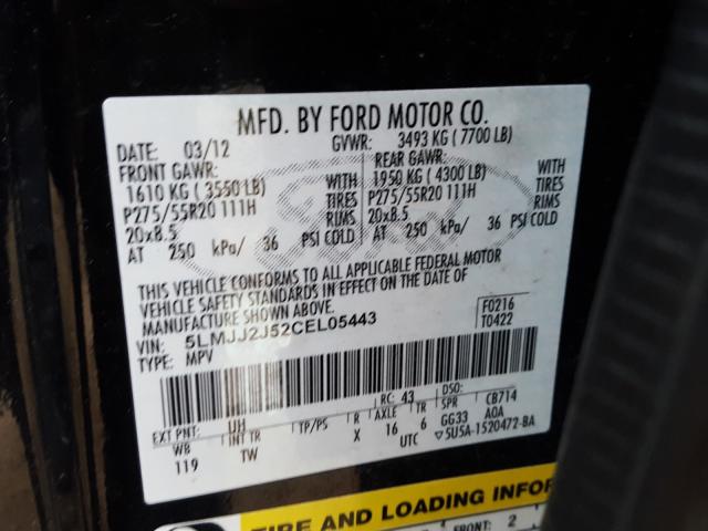 2012 LINCOLN NAVIGATOR 5LMJJ2J52CEL05443