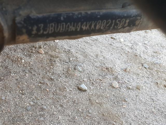2019 CAN-AM MAVERICK X 3JBVDAW44KK002150