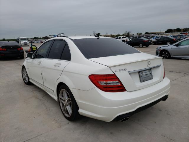 2012 MERCEDES-BENZ C 350 WDDGF5HB8CR231444