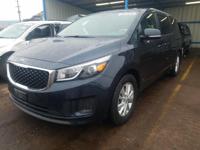 2016 KIA SEDONA LX KNDMB5C14G6182855
