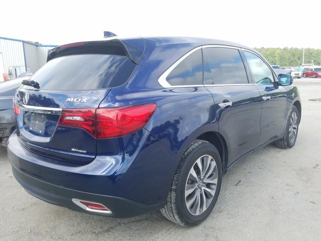2016 ACURA MDX TECHNO 5FRYD4H42GB048759