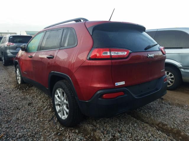 2016 JEEP CHEROKEE S 1C4PJLAB7GW281301