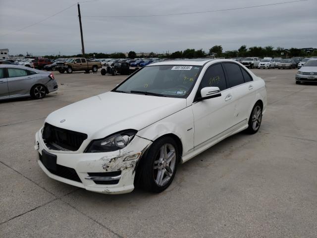 2012 MERCEDES-BENZ C 350 WDDGF5HB8CR231444