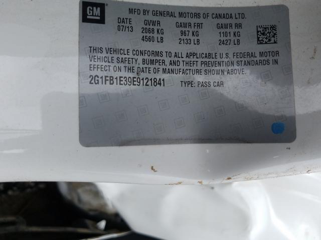 2014 CHEVROLET CAMARO LT 2G1FB1E39E9121841
