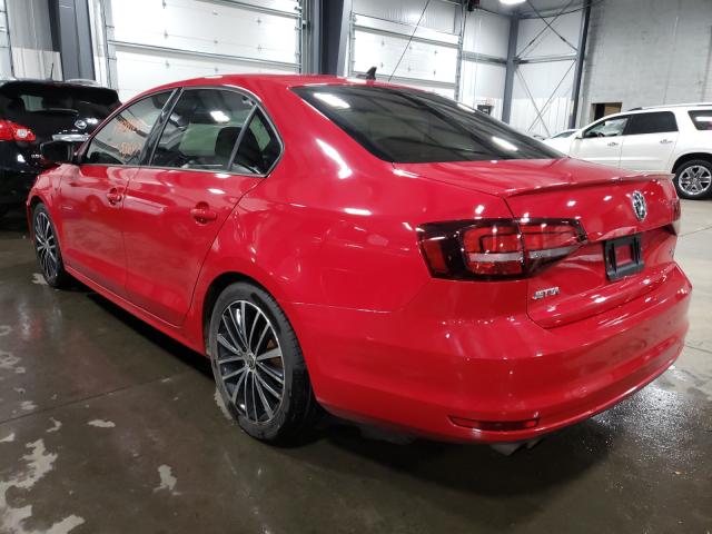 2016 VOLKSWAGEN JETTA SPOR 3VWD17AJ8GM297635