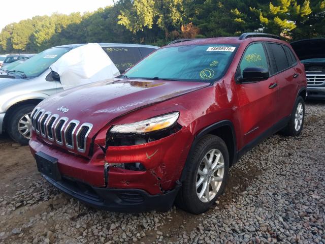 2016 JEEP CHEROKEE S 1C4PJLAB7GW281301