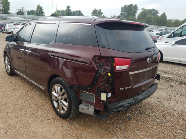 2016 KIA SEDONA SXL KNDME5C19G6108435