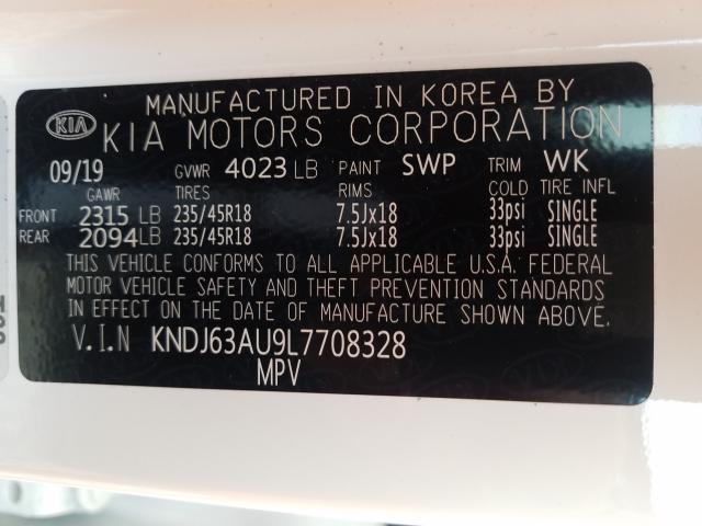 2020 KIA SOUL GT LI KNDJ63AU9L7708328