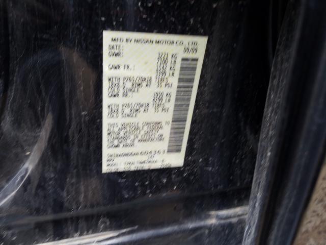 2010 NISSAN ARMADA SE 5N1BA0ND6AN604363