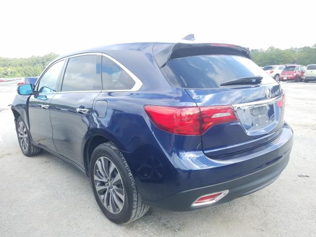 2016 ACURA MDX TECHNO 5FRYD4H42GB048759