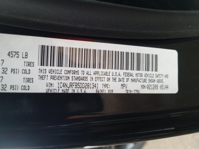 2013 JEEP PATRIOT LA 1C4NJRFB5DD281341
