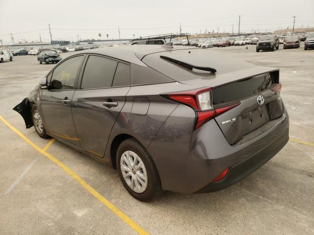 2019 TOYOTA PRIUS JTDKARFUXK3070188