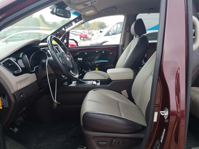 2016 KIA SEDONA SXL KNDME5C19G6108435