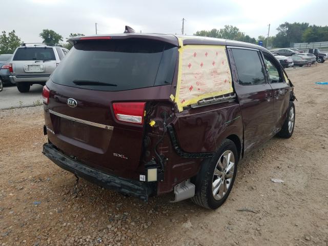 2016 KIA SEDONA SXL KNDME5C19G6108435