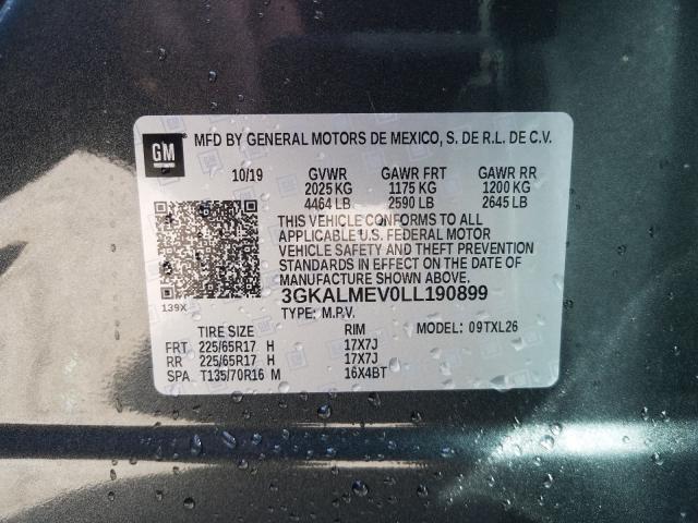 2020 GMC TERRAIN 3GKALMEV0LL190899