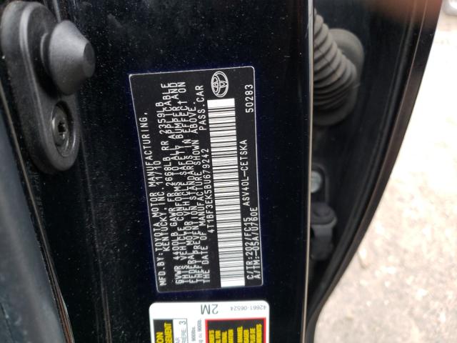 2011 TOYOTA CAMRY BASE 4T1BF3EK5BU679242