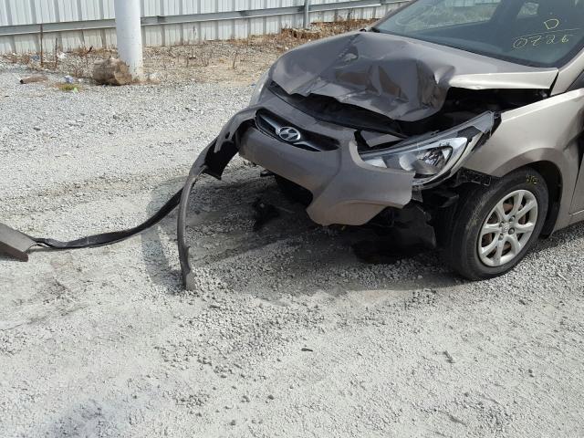 2014 HYUNDAI ACCENT GLS KMHCT5AE5EU150726