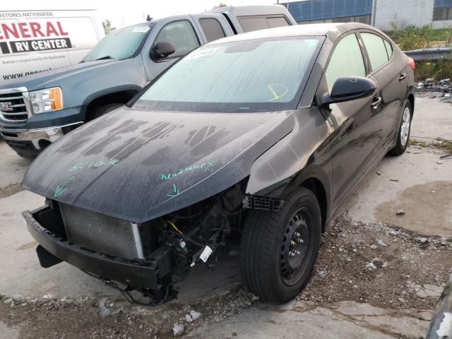 2019 HYUNDAI ELANTRA SE 5NPD74LF5KH470387