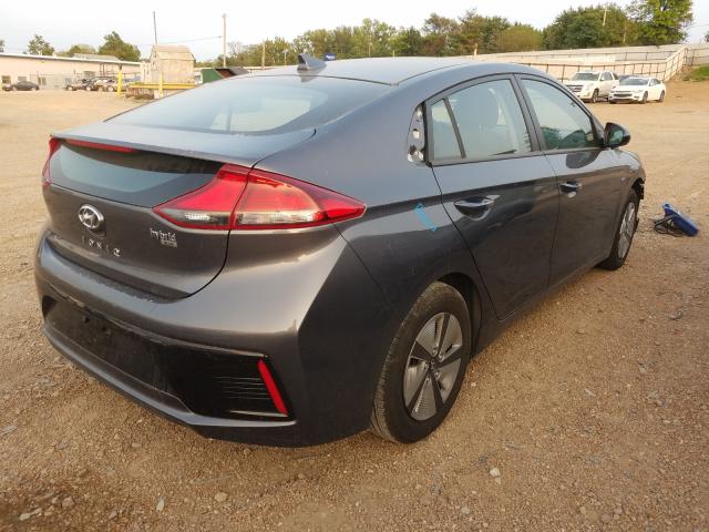2017 HYUNDAI IONIQ BLUE KMHC65LC3HU049014