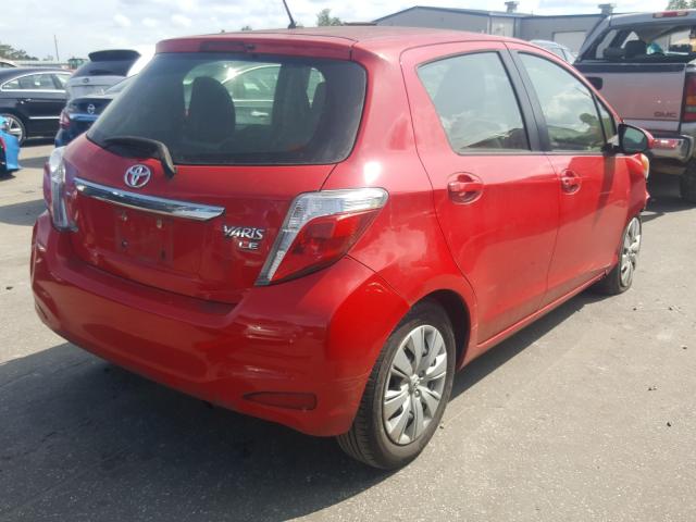 2013 TOYOTA YARIS JTDKTUD39DD569620