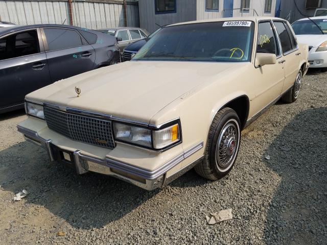 1987 cadillac deville sedan 4d 4 1l gas cream Ù„Ù„Ø¨ÙŠØ¹ los angeles ca 1g6cd518xh4220238 a better bid a better bid car auctions