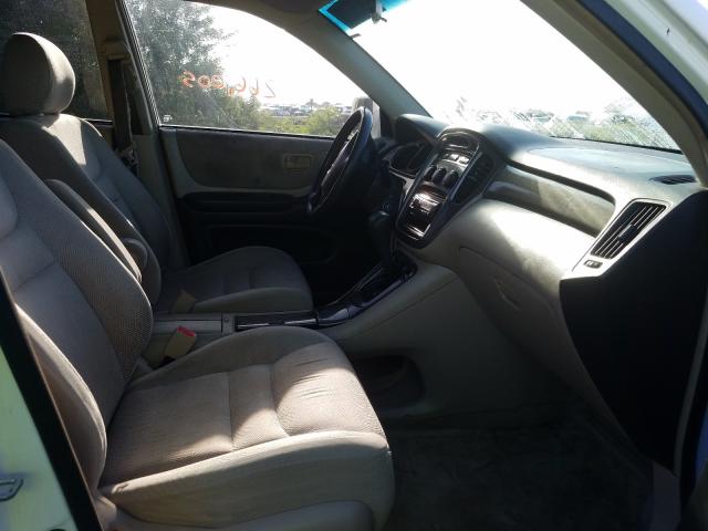 toyota highlander 2003 vin jtegd21a330055032