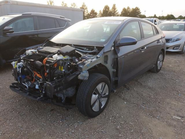 2017 HYUNDAI IONIQ BLUE KMHC65LC3HU049014