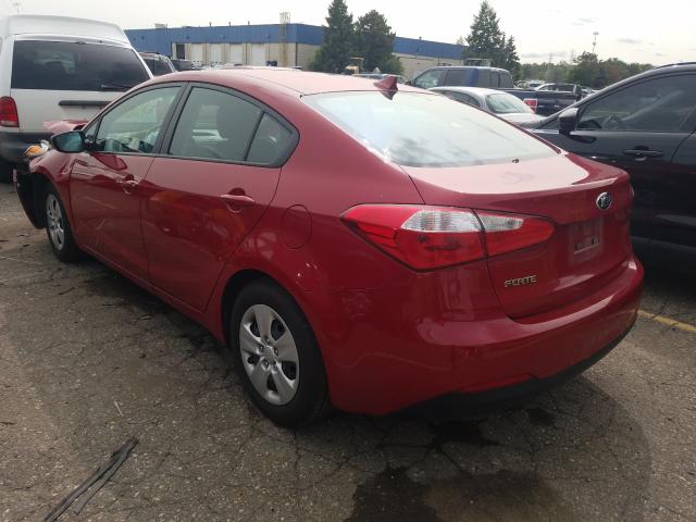 2016 KIA FORTE LX KNAFK4A60G5476497