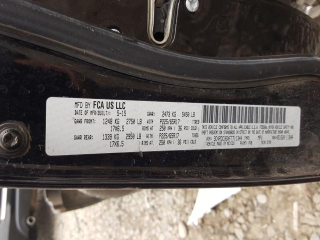 2015 DODGE JOURNEY SX 3C4PDCBGXFT711344