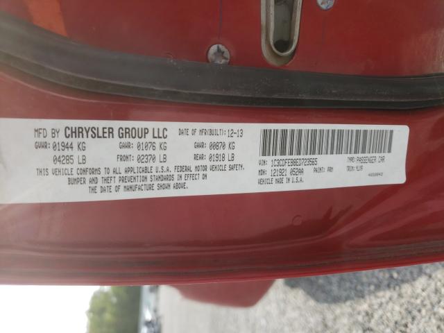 2014 DODGE DART GT 1C3CDFEB8ED723565