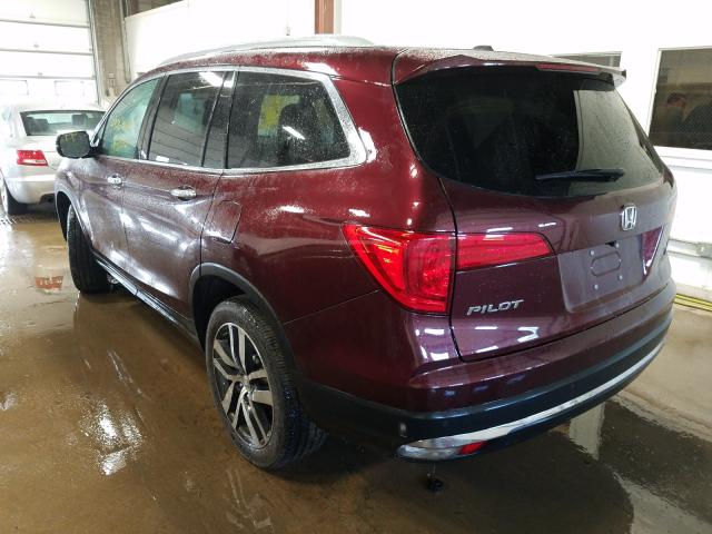 2016 HONDA PILOT ELIT 5FNYF6H02GB043792