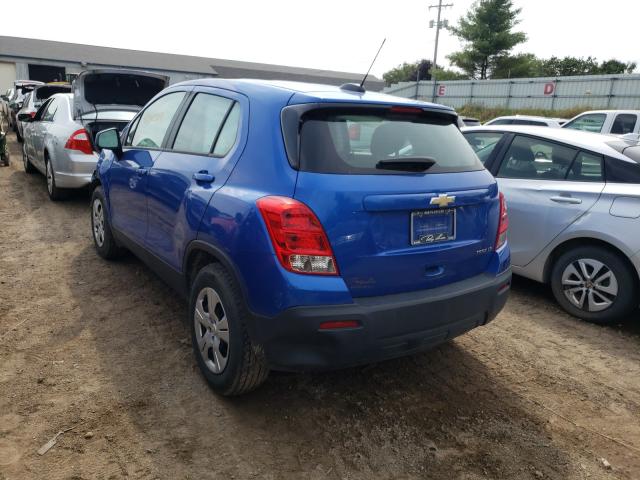 2016 CHEVROLET TRAX LS KL7CJKSB9GB717335