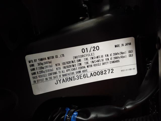 2020 YAMAHA MT09 JYARN53E6LA008272