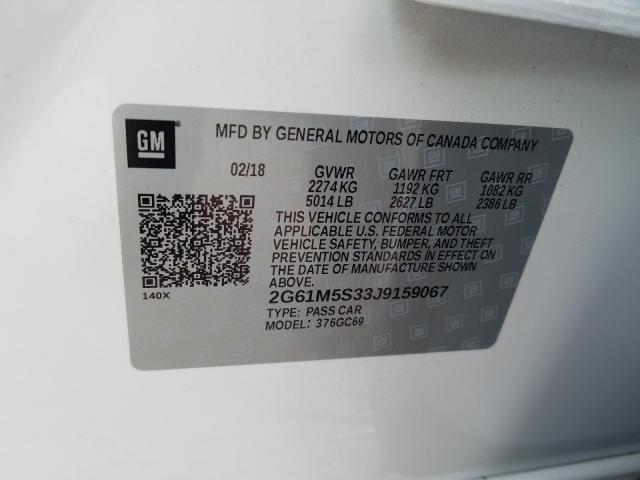 2018 CADILLAC XTS LUXURY 2G61M5S33J9159067