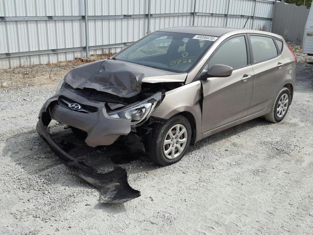 2014 HYUNDAI ACCENT GLS KMHCT5AE5EU150726