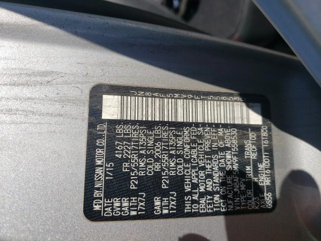 2015 NISSAN JUKE S JN8AF5MV9FT558530