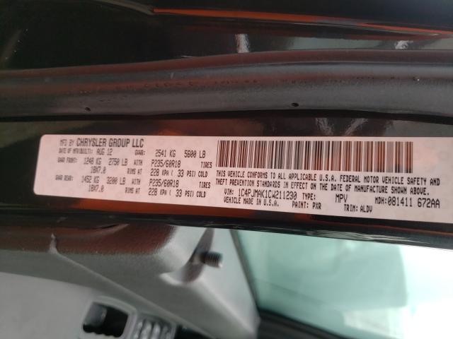 2012 JEEP LIBERTY SP 1C4PJMAK1CW211230