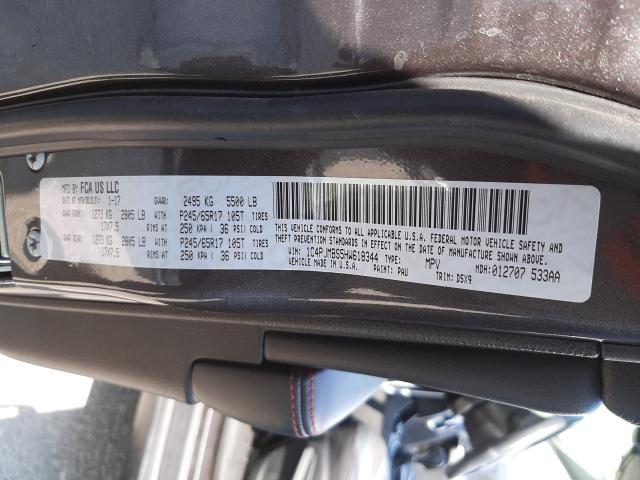 2017 JEEP CHEROKEE T 1C4PJMBS5HW618344