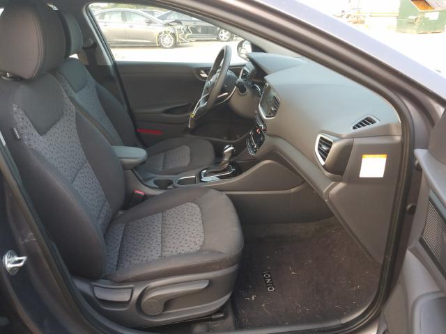 2017 HYUNDAI IONIQ BLUE KMHC65LC3HU049014