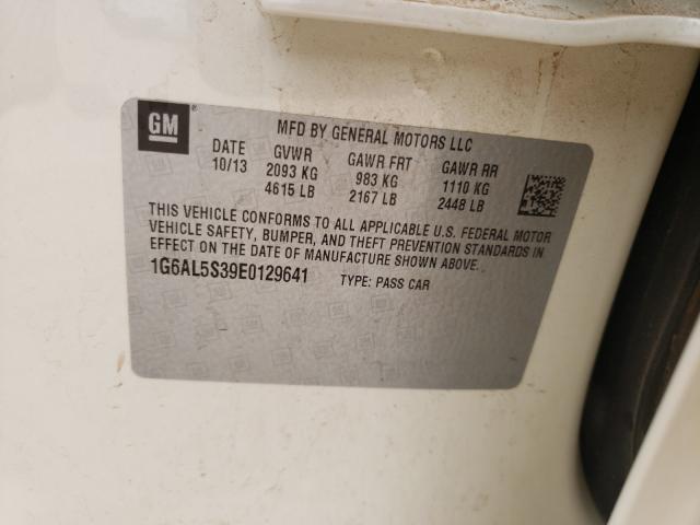2014 CADILLAC ATS PREMIU 1G6AL5S39E0129641